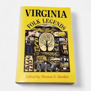 New Virginia Folk Legends Book - Yellow Cover